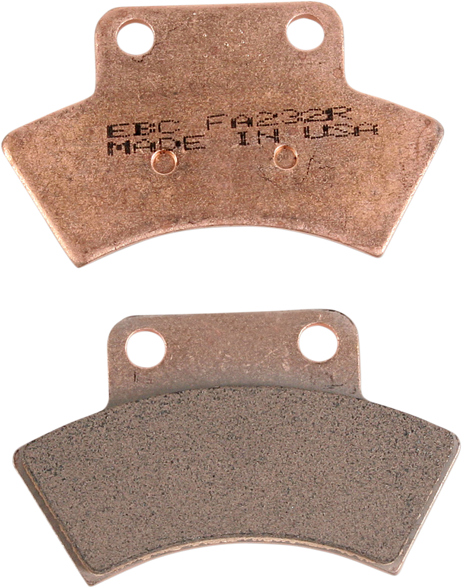 EBC FA-R Series Sintered Brake Pads - FA232R (Polaris Trail Blazer 250 / CFMOTO CFORCE 400 1987–2024)