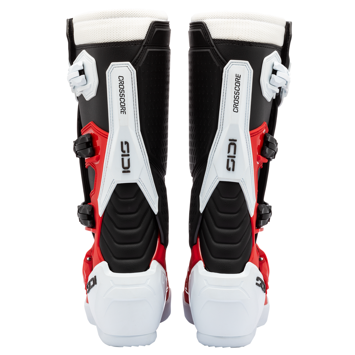 Sidi Crosscore Off-Road Motorcycle Boots | Asymmetric Flexion System & Four Adjustable Buckles