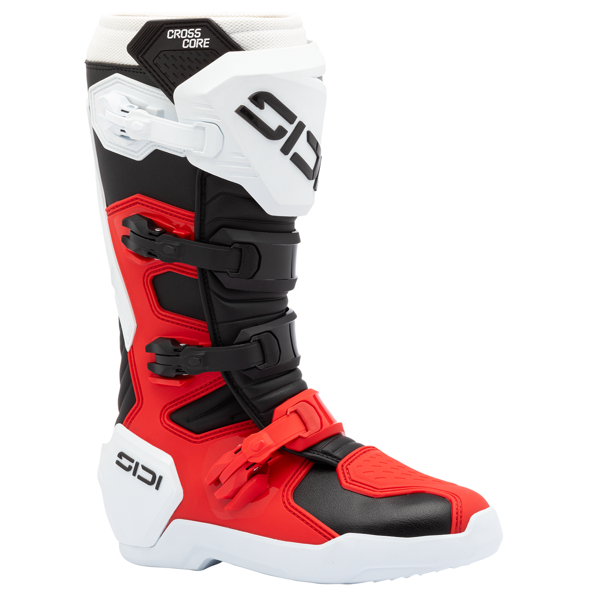 Sidi Crosscore Off-Road Motorcycle Boots | Asymmetric Flexion System & Four Adjustable Buckles