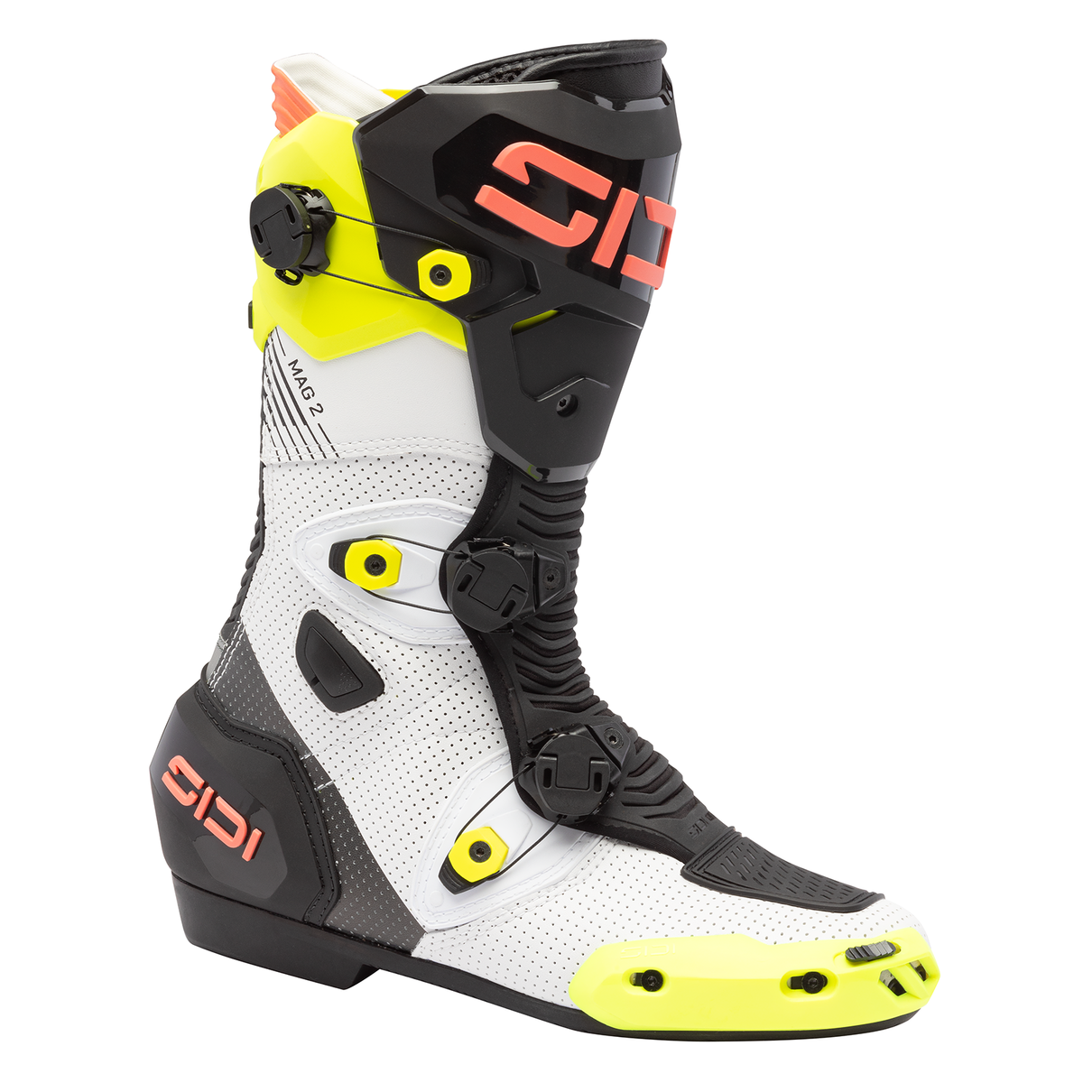 Sidi MAG-2 Air Motorcycle Racing Boots | NUUN 002M Dials & Ventilated Sole
