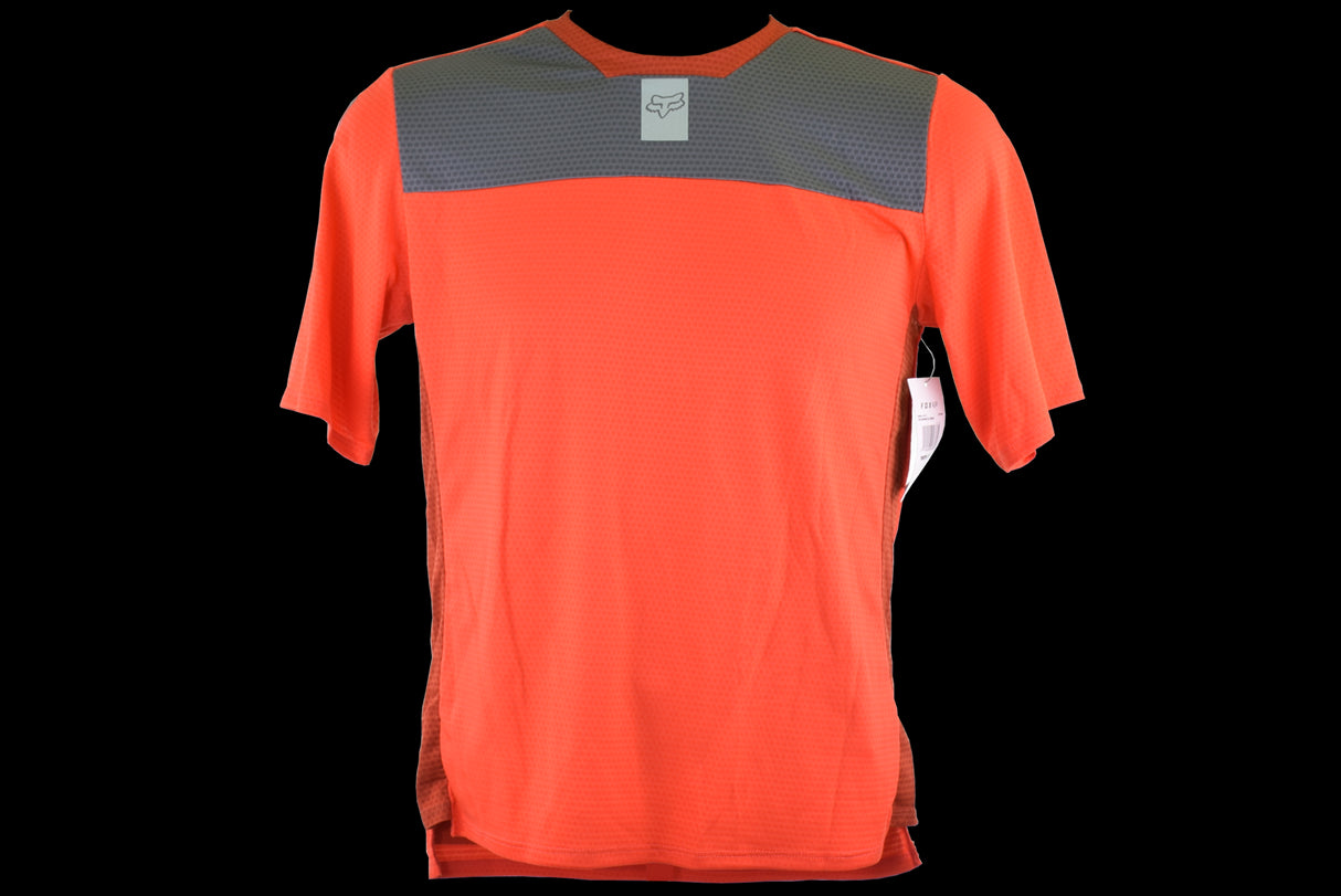 Fox Racing - Youth Defend Ss Jersey - Flo Red - YL