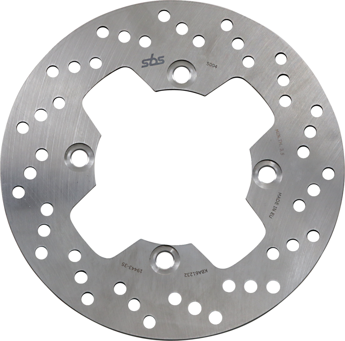 SBS Brake Rotor, Rear Right - 5004 (Kawasaki Ninja ZX-6R / Ninja ZX-10R / KLE650 Versys 1997–2016)