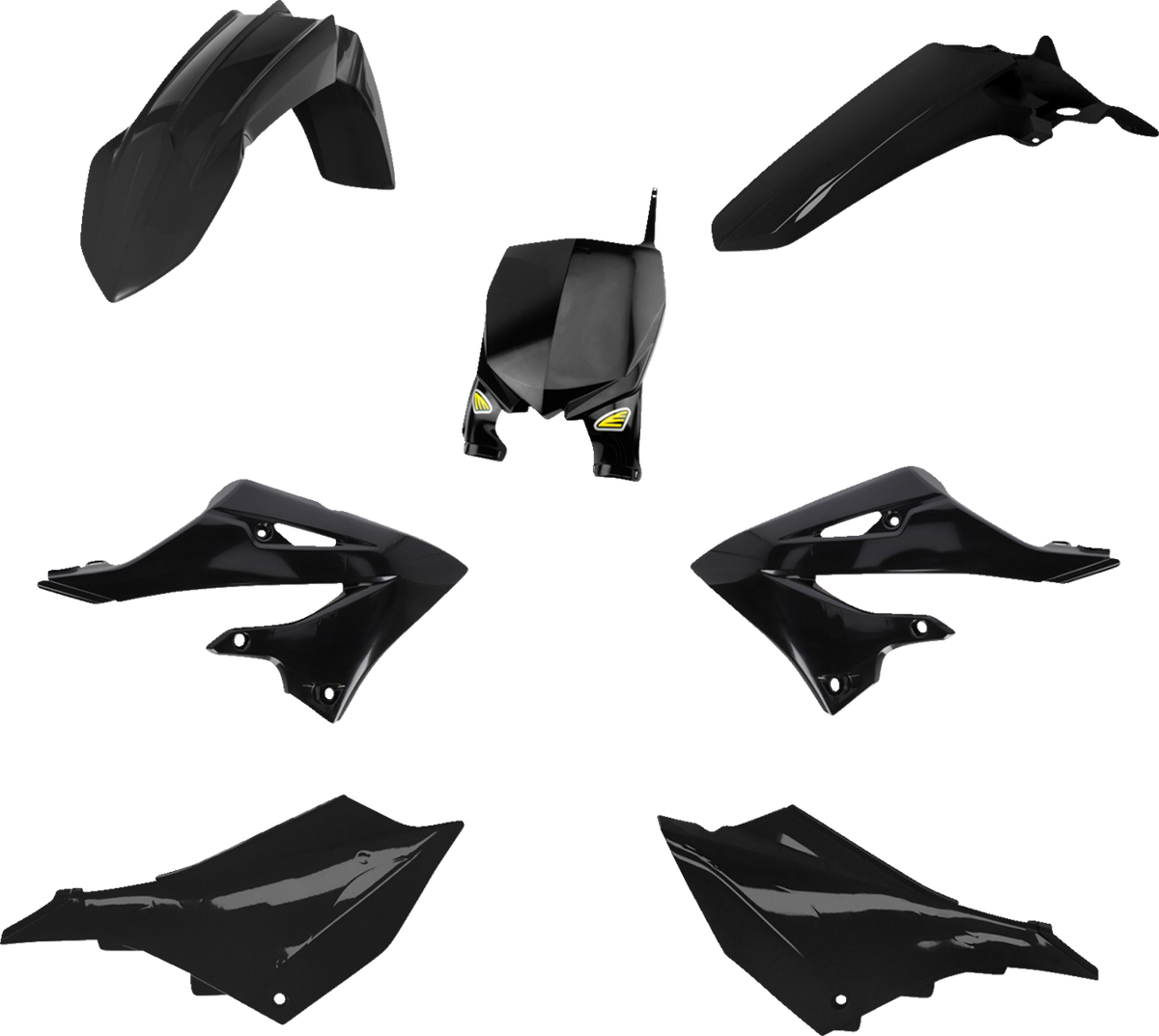 Cycra 1CYC-9433-12 5 Piece Replica Body Kit - Black - Yamaha | Off-Road