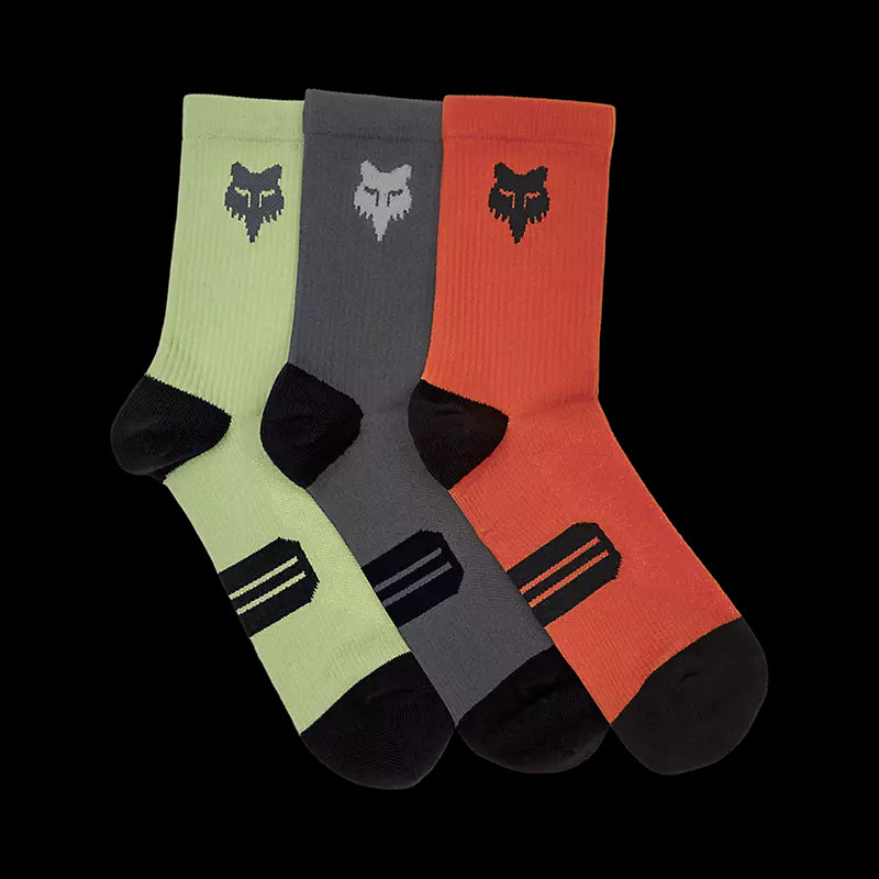 Fox Racing - 6 inch Ranger Sock Prepack Multi - Mul - S/M
