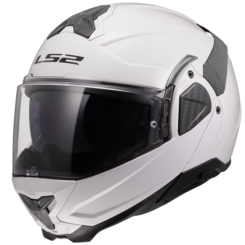 LS2 Advant II Helmet Gloss White / Medium