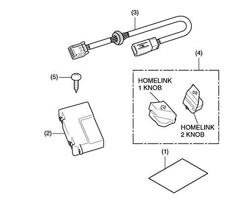 2018-2026 HONDA GOLDWING HOMELINK - 08U77-MKC-A00