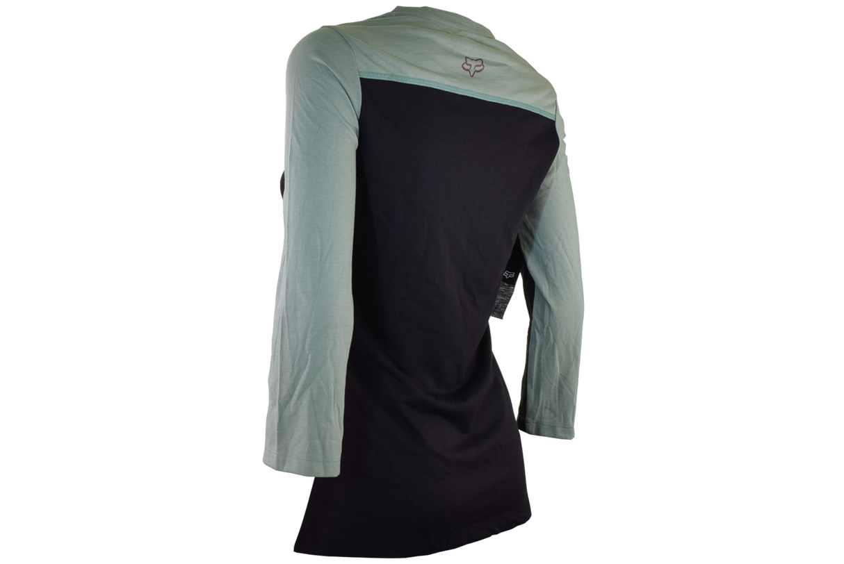 Fox Racing - Womens Ranger Dr 3/4 Jrsy - Blk/Grn - S