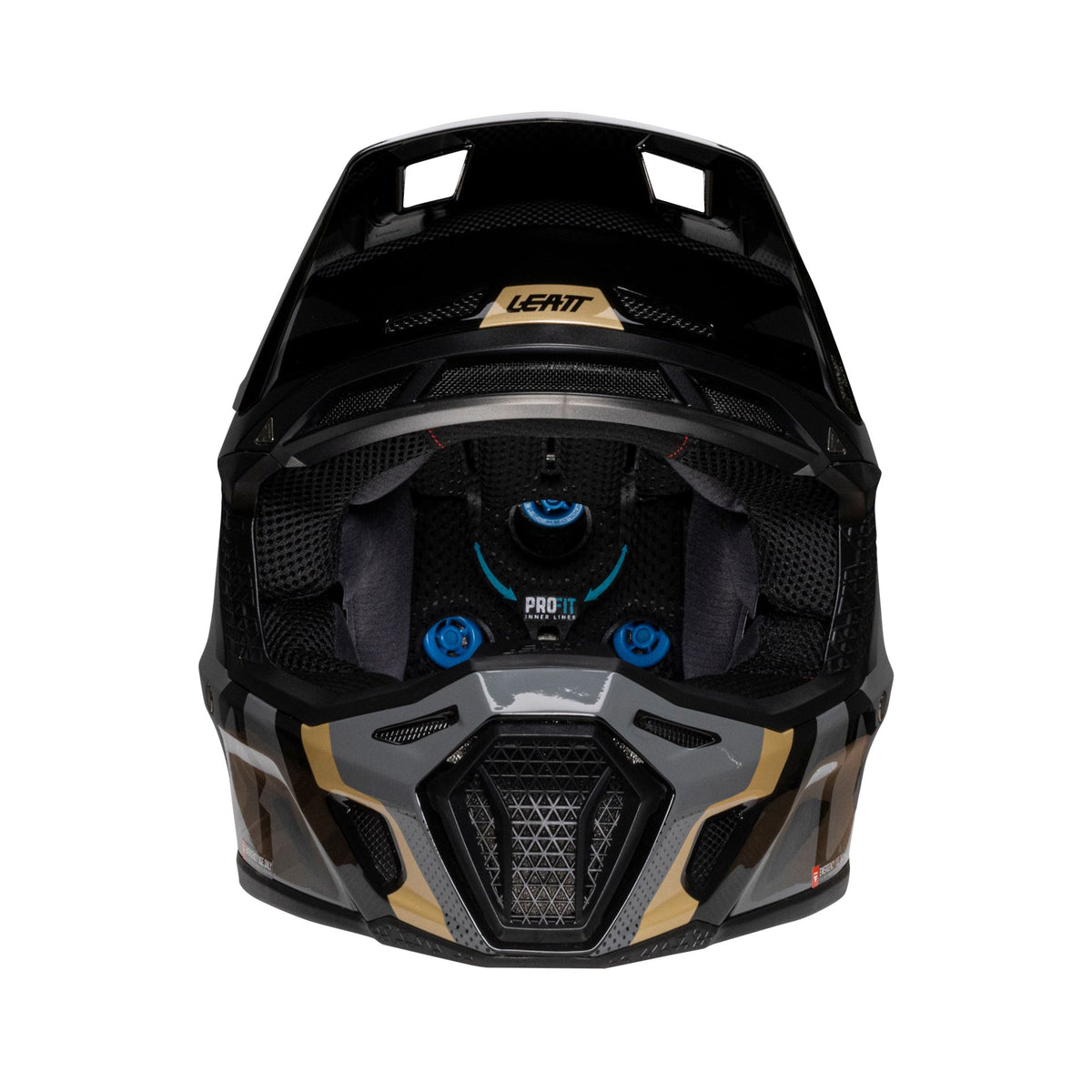 Leatt Moto 8.5 Helmet Kit | Black V25 | ECE 22.06 + DOT | 360° Turbine | Velocity 5.5 Goggles Included