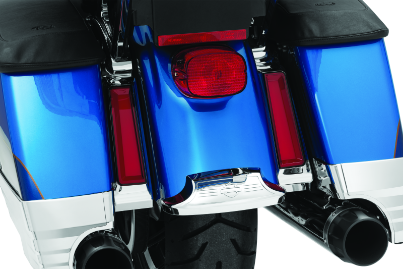 Kuryakyn Tracer L.E.D. Inserts For Saddlebag Supports Chrome - Cycle City Outdoors