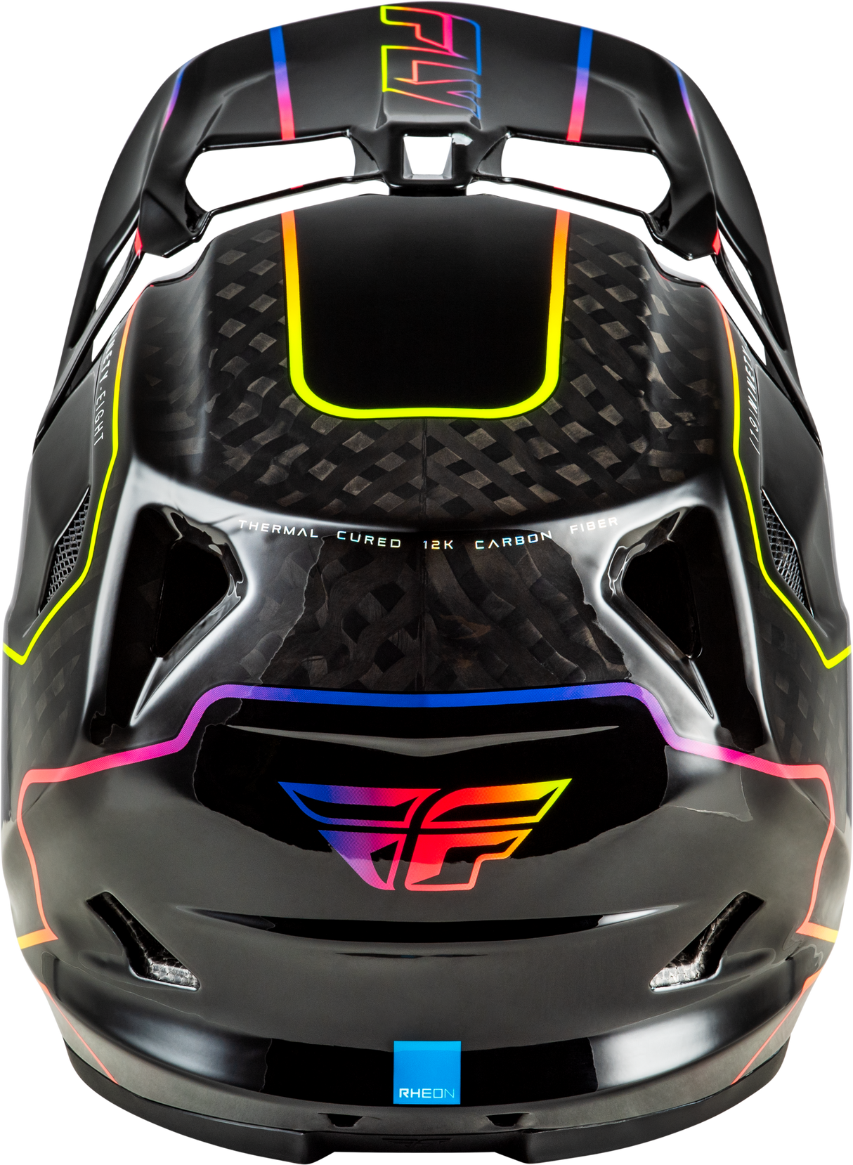 Werx R Flow Carbon Helmet Black Carbon/Black/Multi Sm