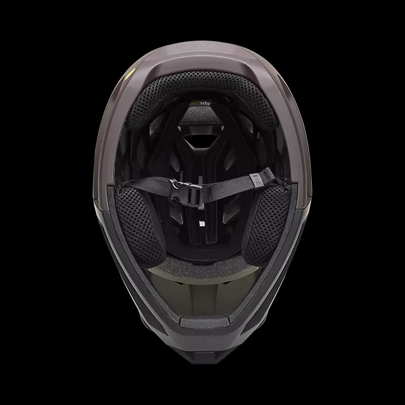 Fox Youth Proframe Rizer MTB Helmet Cocoa Brown Youth One-Size