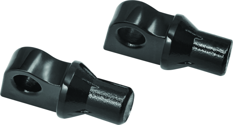 Kuryakyn Peg Adapter Harley-Davidson Male Mount Black - Cycle City Outdoors