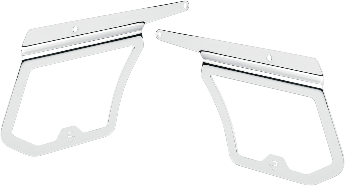 Cobra 602-6100 Saddlebag Supports - Chrome - FL/FX | Street