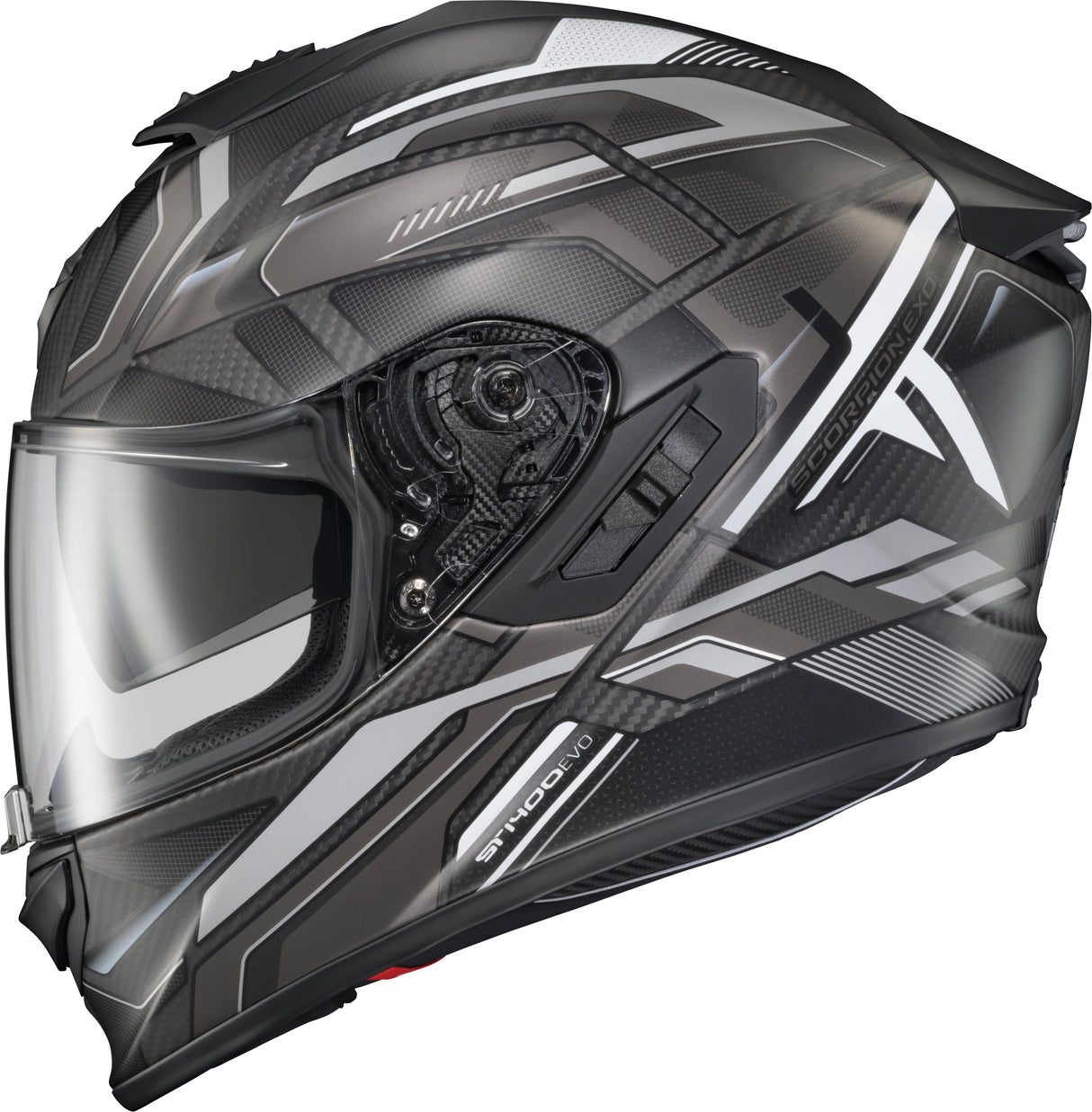 Scorpion - Exo St1400 Evo Carbon Helmet Hex Matte Grey Md