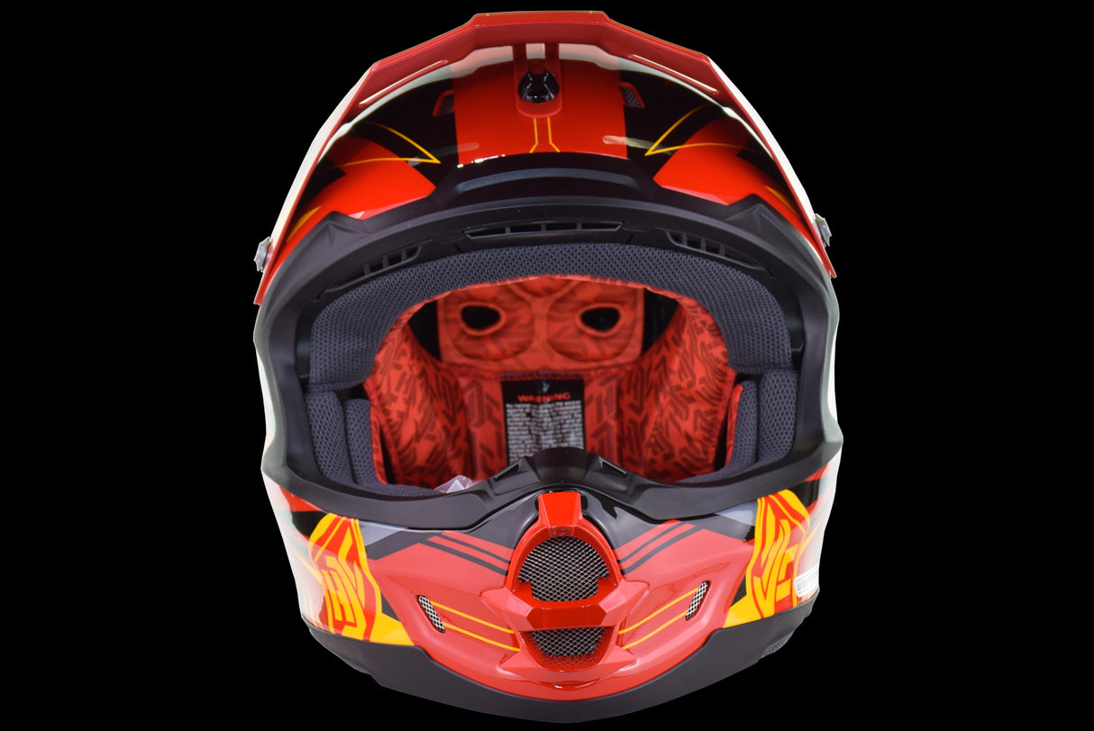HJC - FG-X Talon MC1 Helmet - Red - Large