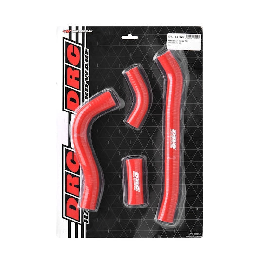Zeta Radiator Hose Kit Honda Red CRF250R 22-24