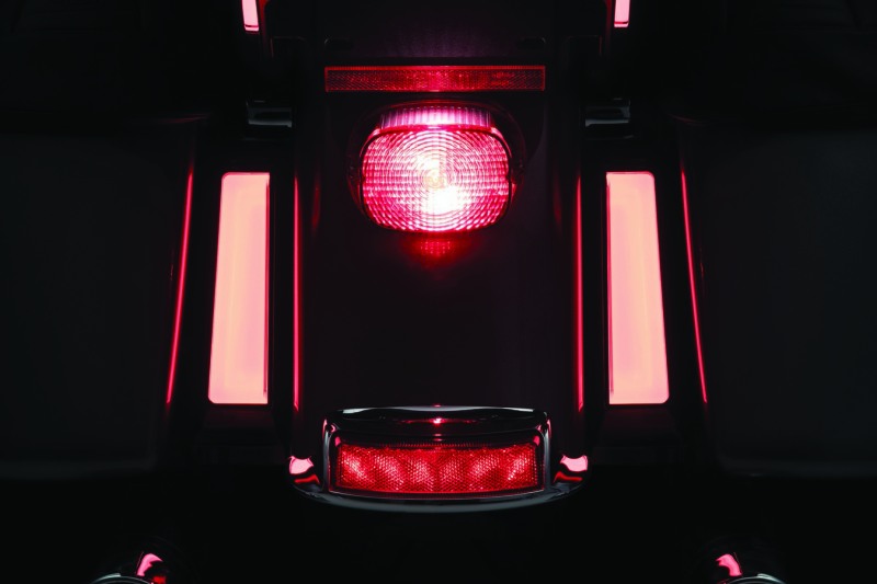 Kuryakyn Tracer L.E.D. Inserts For Saddlebag Supports Black - Cycle City Outdoors