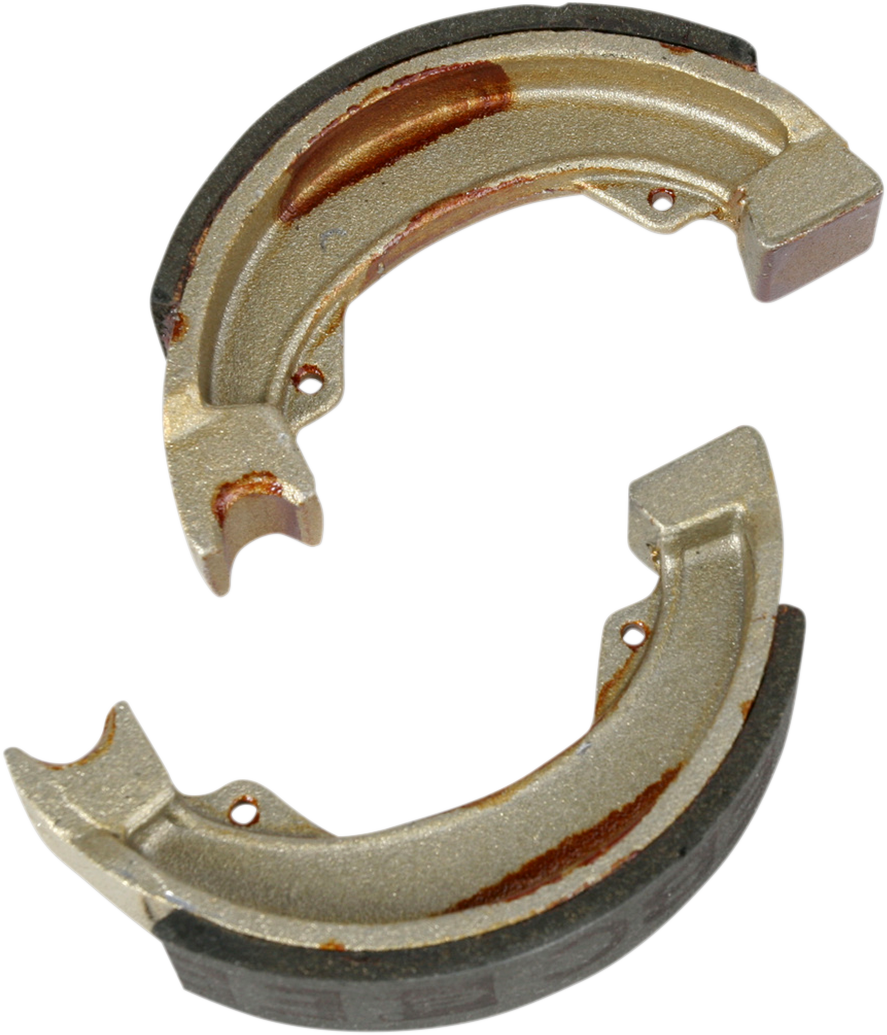 EBC Smooth Organic Base Rear Brake Shoes - 302 (Honda Elite LX / SYM Mio 50 1979–2013)