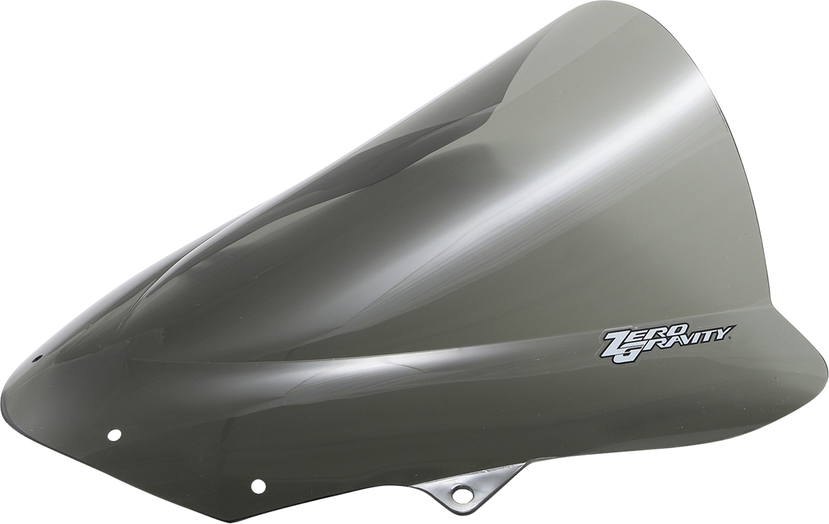 Zero Gravity 16-262-02 Double Bubble Windscreen - Light Smoke - ZX-10R | Street