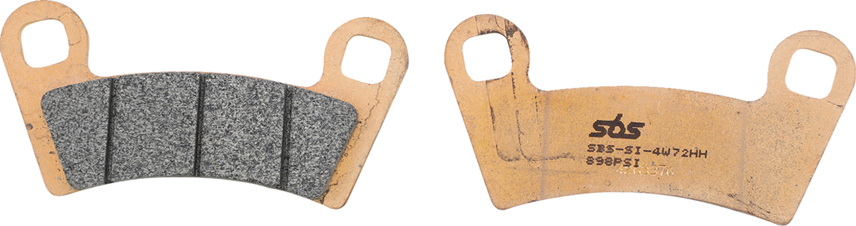 SBS Rear Brake Pads - 898PSI (Polaris RZR / General 1000 / RZR S 900 2015–2025)
