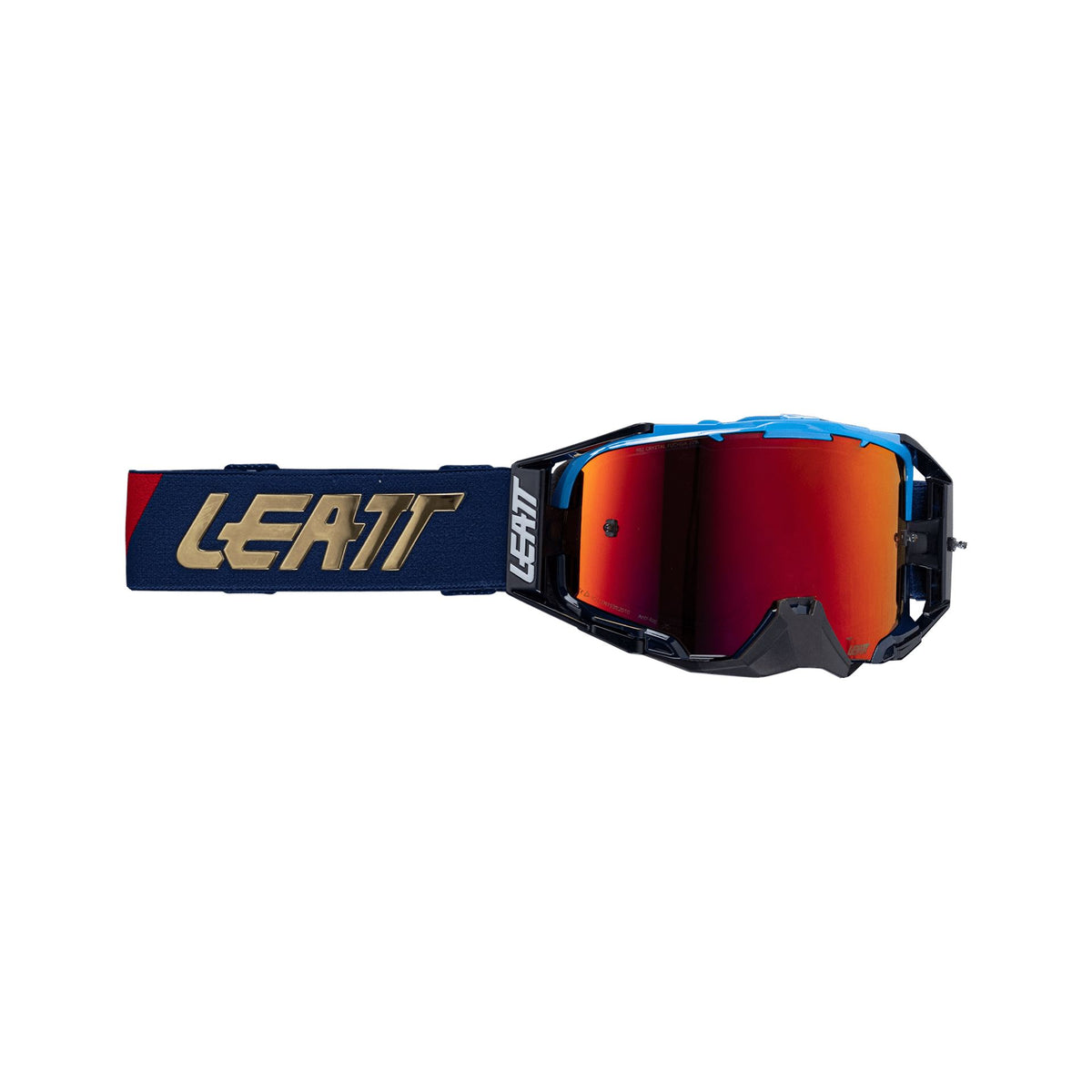 Leatt Velocity 6.5 Cryztal Iriz Goggles | Mirrored Lens & OTG Fit