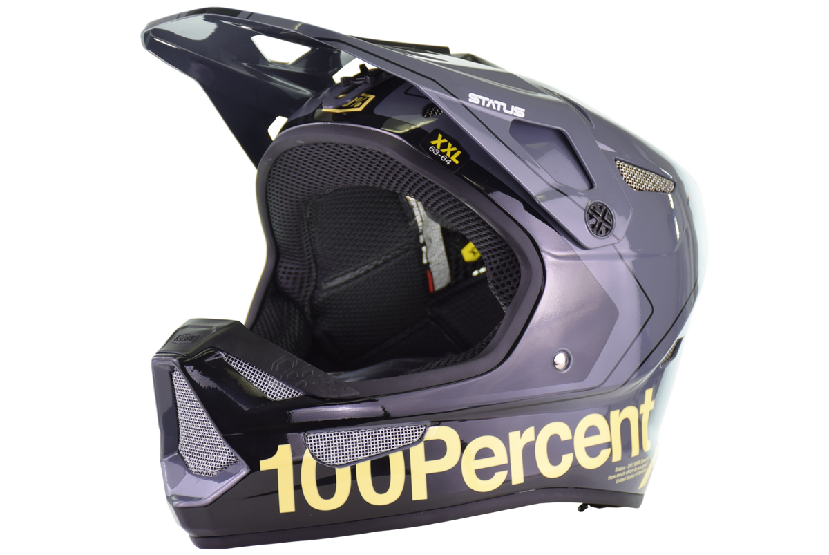 100% Status Full-Face MTB Helmet | Carby/Charcoal | 2XL