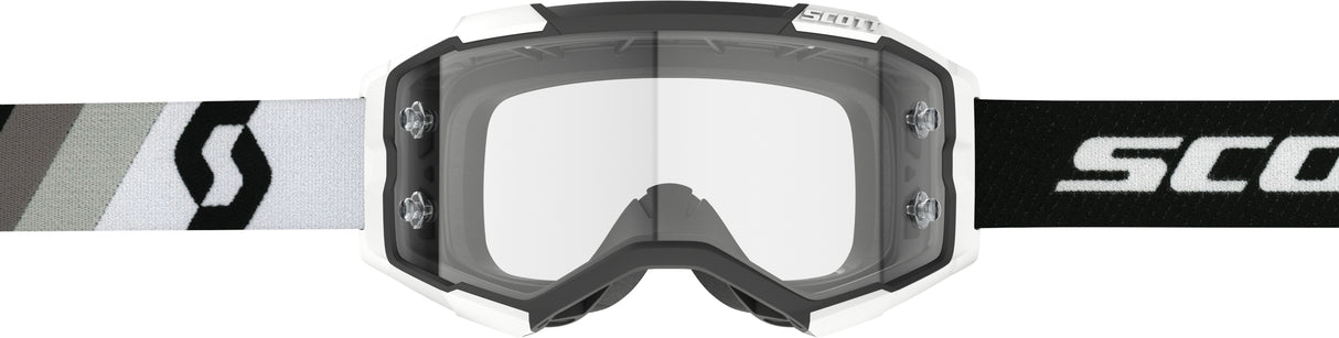 Fury Goggle Prem Blk/White Clear Works