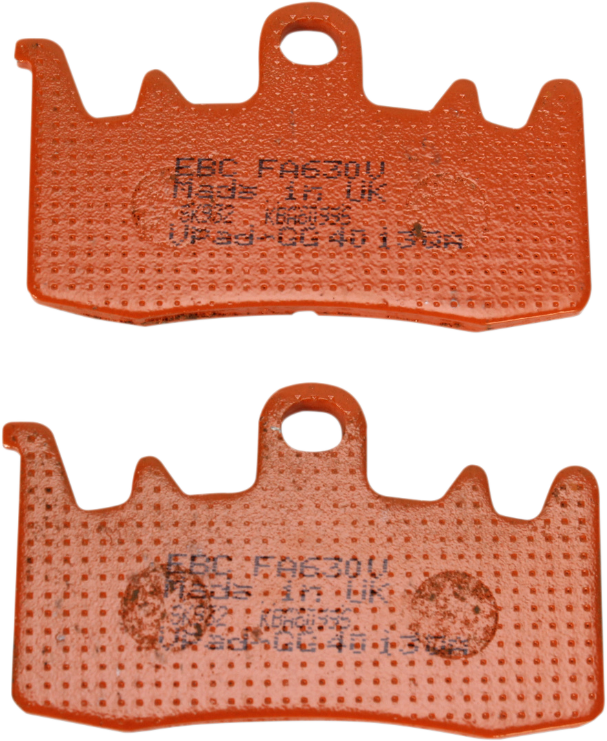 EBC FA-V Series Semi-sintered Front Brake Pads - FA630V (Ducati / Can-Am / BMW / Harley-Davidson / Indian / Triumph 2010–2024)