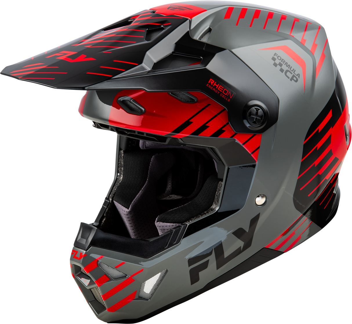 Formula Cp Slice Helmet Grey/Red/Black Lg - Cycle City Outdoors