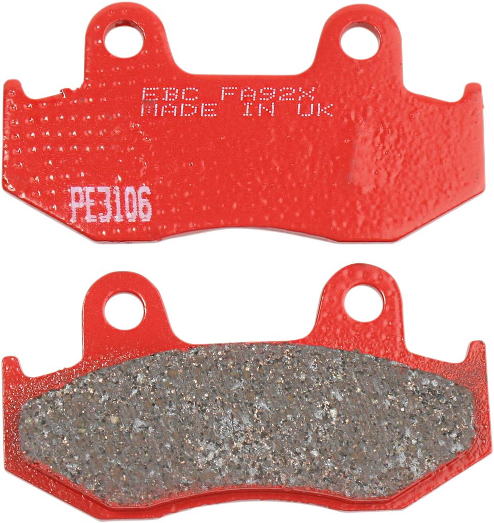 EBC FA-TT Series Semi-sintered Brake Pads - FA92X (Honda XL600R / TRX250R / XR250R 1983–1989)