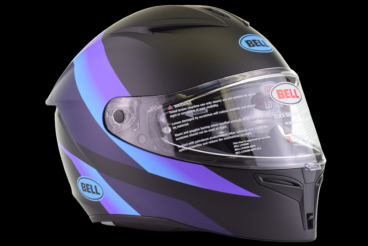 Bell - Lithium Passion Black/Purple Md