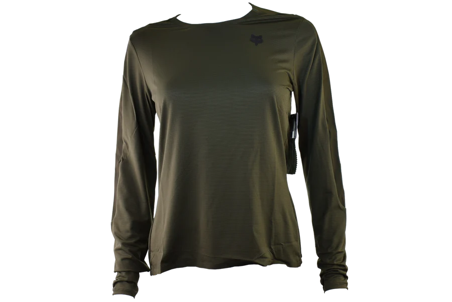Fox Racing - Womens Flexair Ascent Ss Jersey - Olv Grn - S