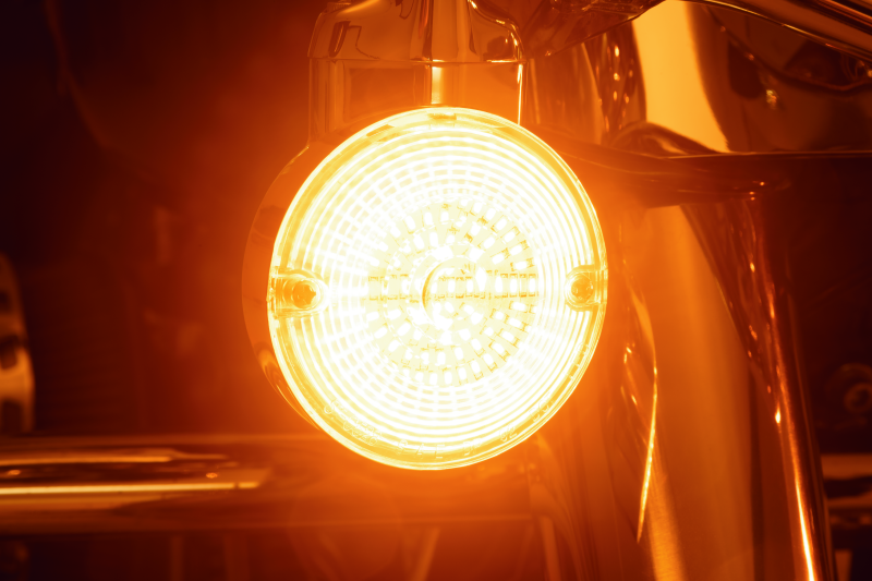 Kuryakyn Luminez L.E.D. Front Turn Signal Insert 1157 White/Amber - Cycle City Outdoors