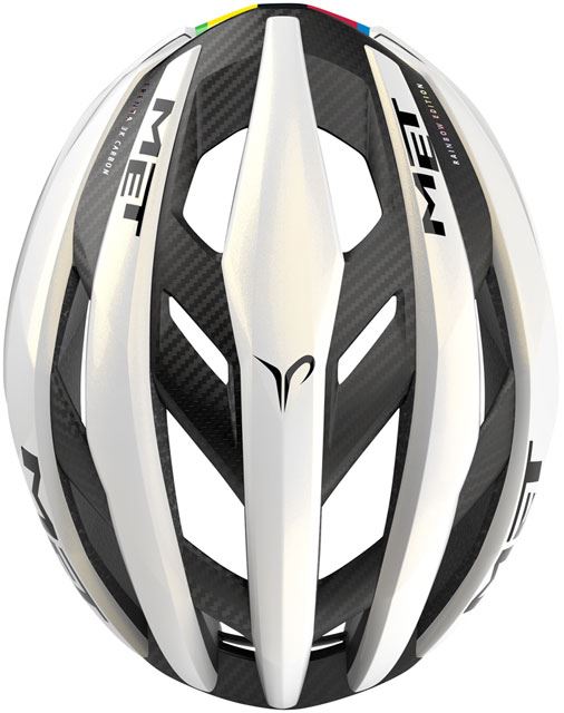 MET Trenta 3K Carbon Limited Edition Road Helmet (Rainbow)