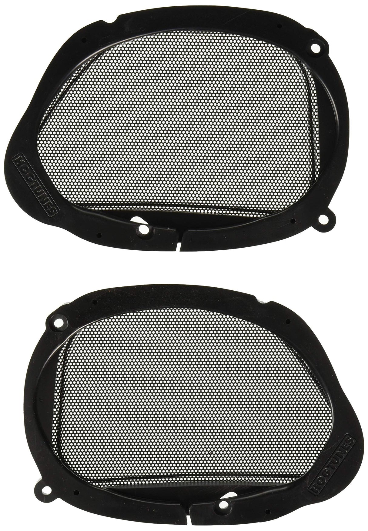 Hogtunes - 57 MESH Replacement Front Speaker Grills for 1998-2013 Harley-Davidson Road Glide - Cycle City Outdoors