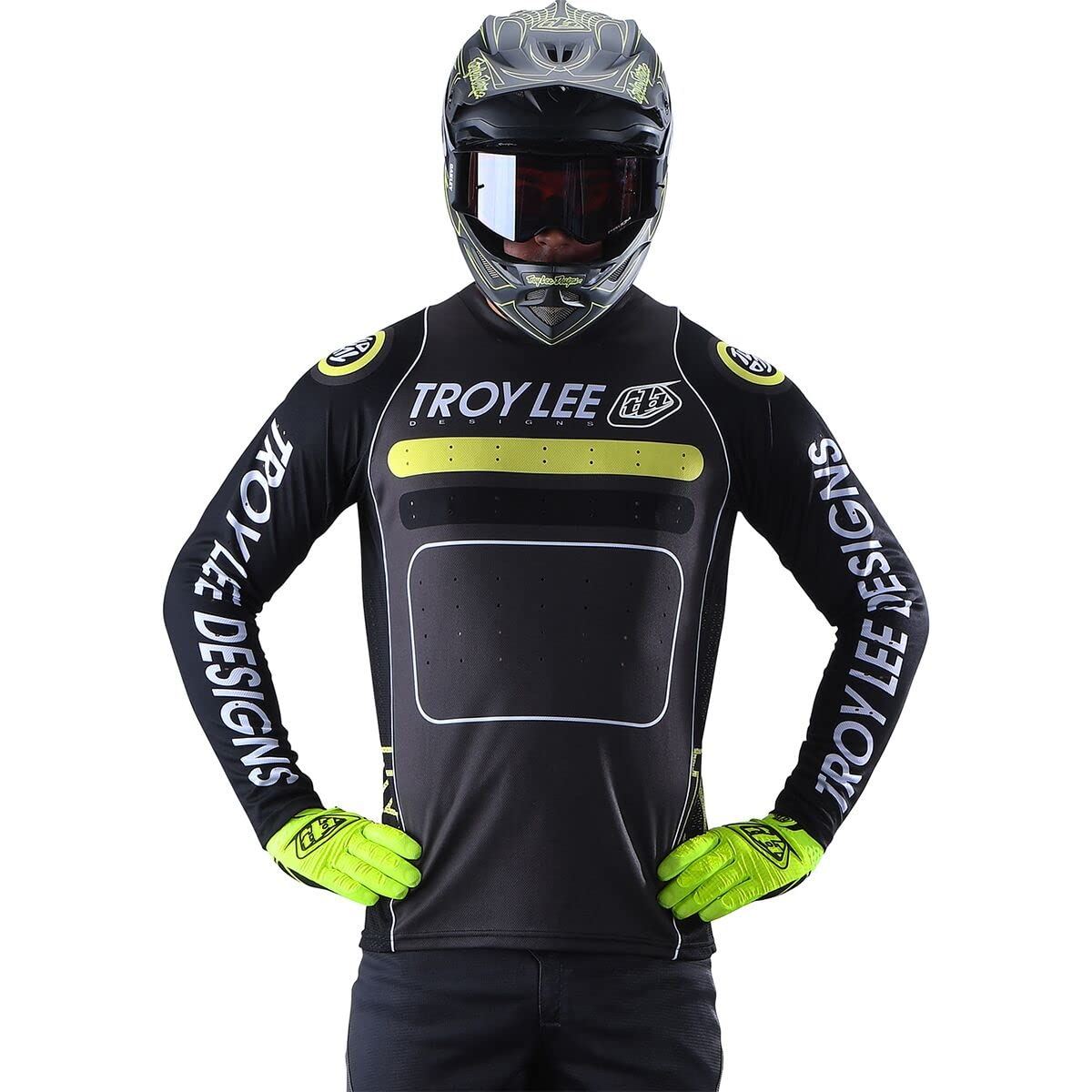 Troy Lee Designs - Sprint Jersey - Black/Green - 2XL