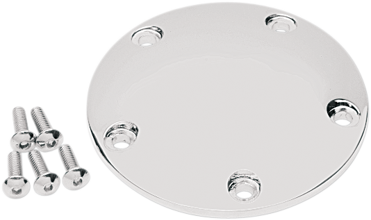 DRAG SPECIALTIES Points Cover - Chrome - Twin Cam 30-0170A - Cycle City Outdoors