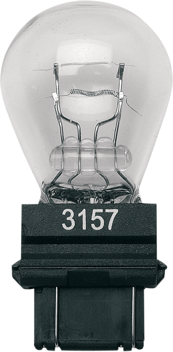 DRAG SPECIALTIES Wedge Bulb - Dual-Filament - White S8-3157-BC139 - Cycle City Outdoors