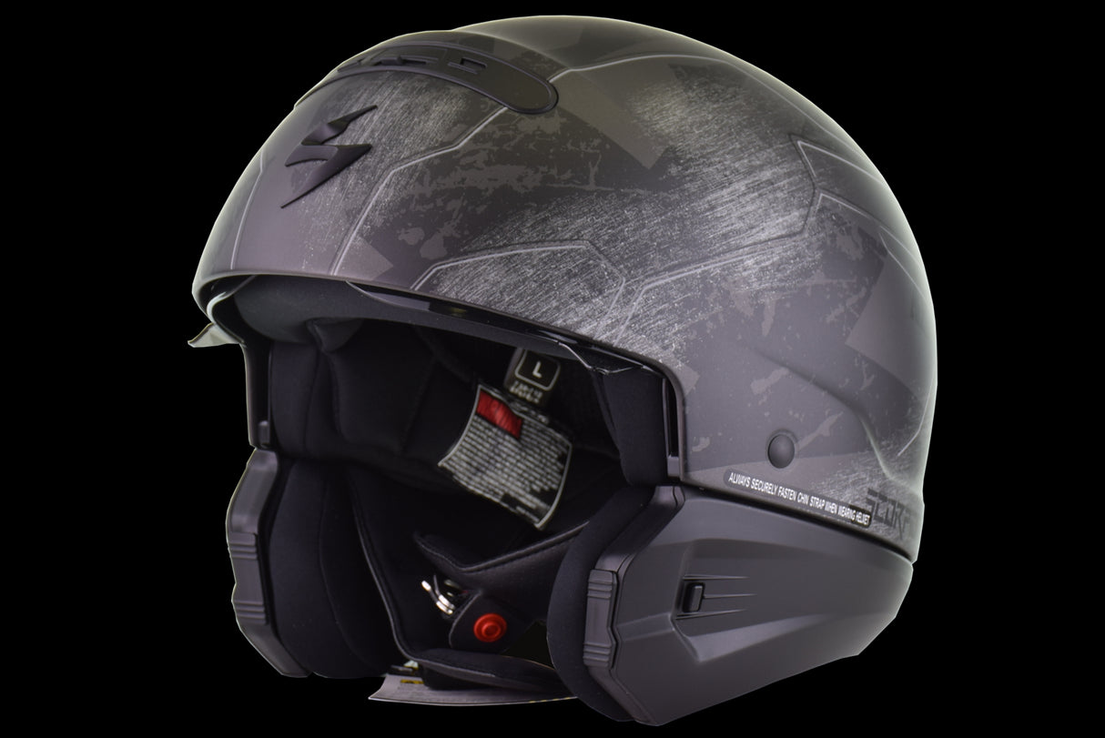 ScorpionEXO - Covert Solid Helmet - Matte Black - XL (open box)