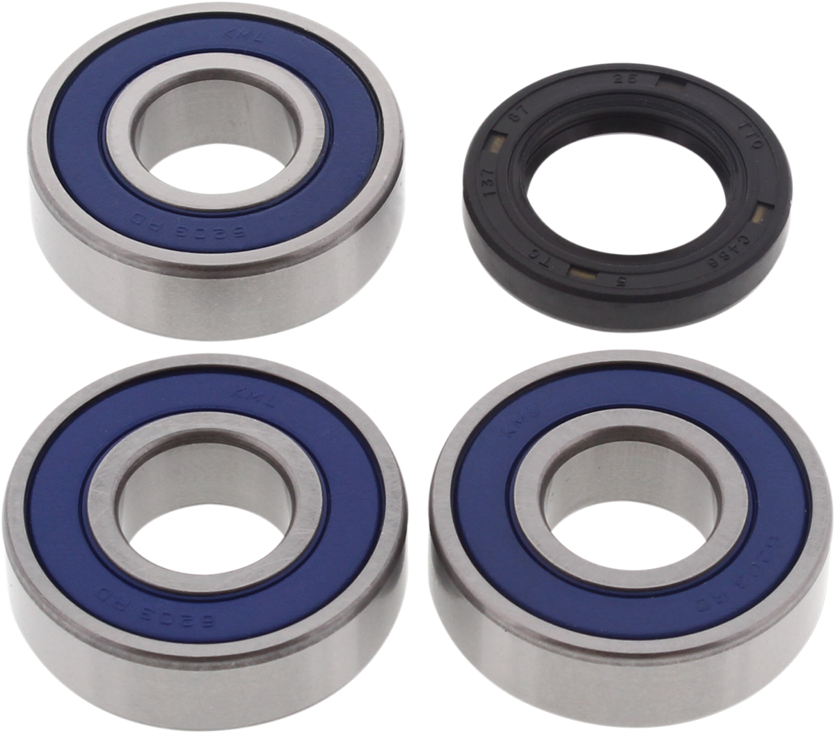 DRAG SPECIALTIES Wheel Bearing/Seal Kit - Rear 25-1370 - Cycle City Outdoors
