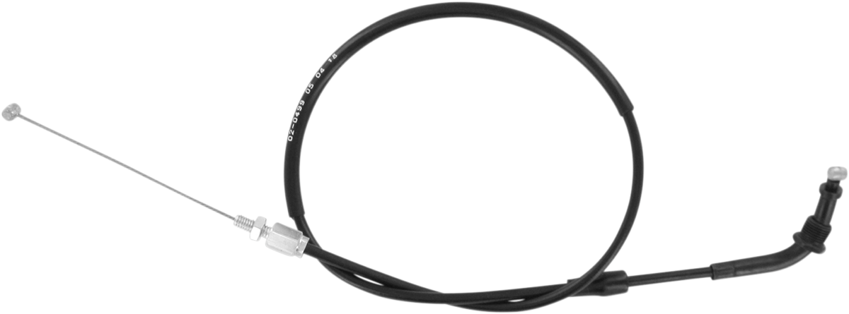 MOTION PRO Black Vinyl Throttle Cable - Push - Honda 02-0499