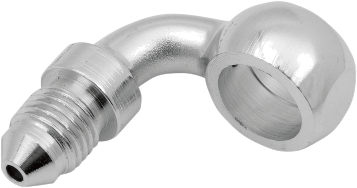 DRAG SPECIALTIES Banjo Fitting - 7/16" - 90? 154 - Cycle City Outdoors