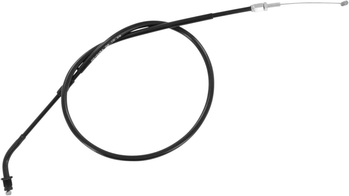 MOTION PRO Black Vinyl Throttle Cable - Push - Honda 02-0454