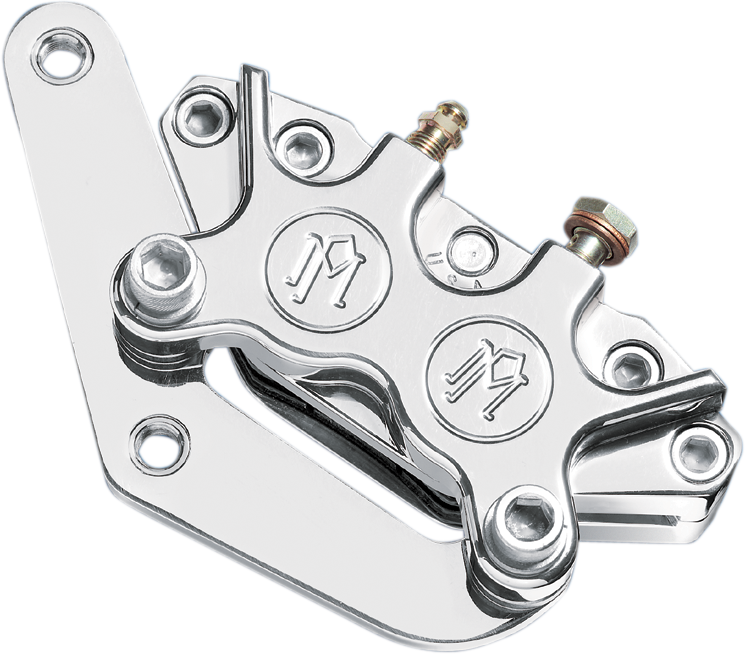 PERFORMANCE MACHINE (PM) Single Disc Caliper - Front - Polished 84-99 1213-0017-P