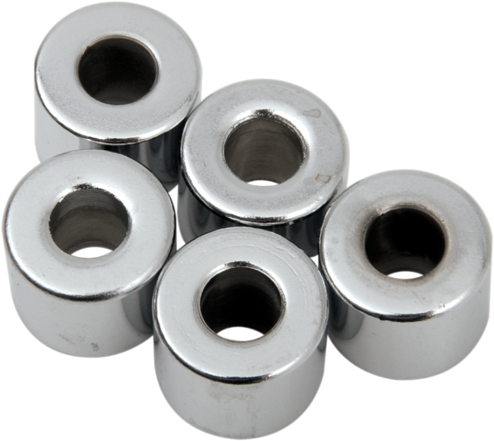 DRAG SPECIALTIES Spacer - Chrome - 1/4" x 5/8" x 1/2" MPB504 - Cycle City Outdoors