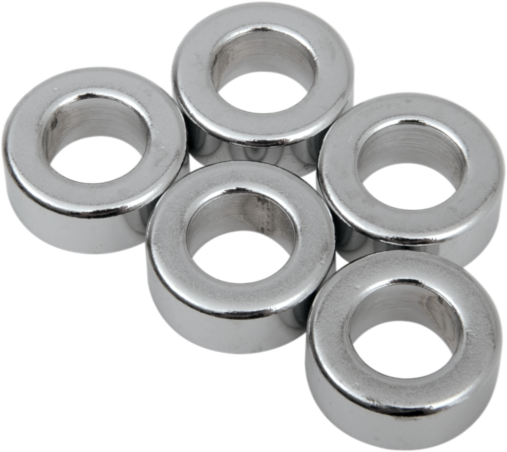 DRAG SPECIALTIES Spacer - Chrome - 5/16" x 5/8" x 1/4" MPB508 - Cycle City Outdoors