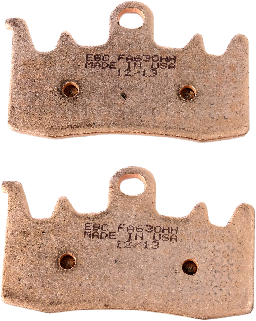 EBC FA-HH Series Sintered Brake Pads - FA630HH (Ducati / Can-Am / BMW / Indian / Harley-Davidson / Aprilia 2013–2024)