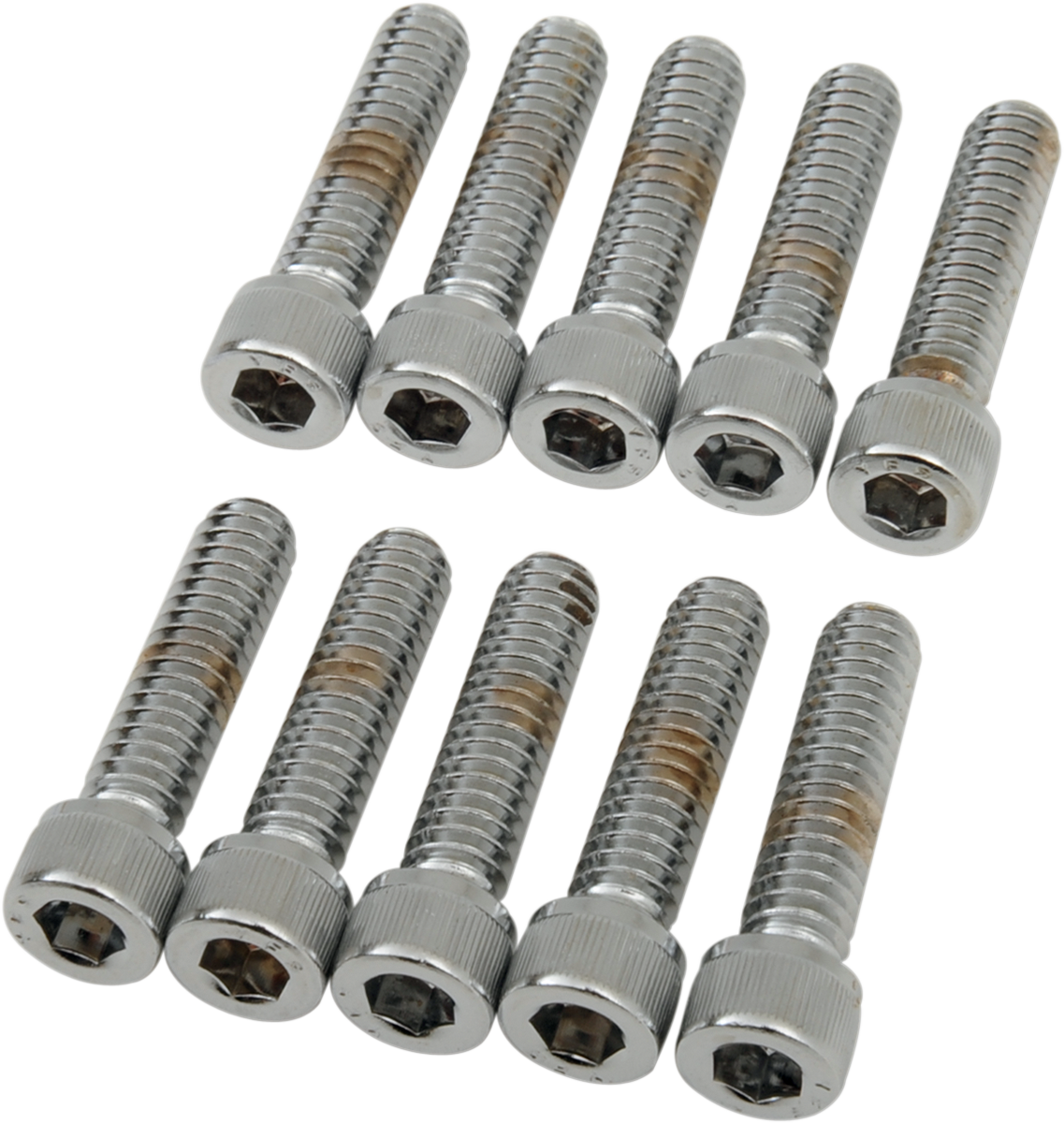 DRAG SPECIALTIES Bolts - Socket-Head - Knurled - 1/4-20 x 1" MPB181 - Cycle City Outdoors