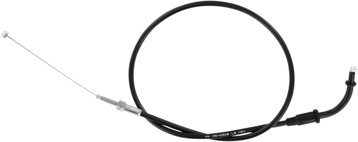 MOTION PRO Black Vinyl Throttle Cable - Push - Yamaha 05-0345