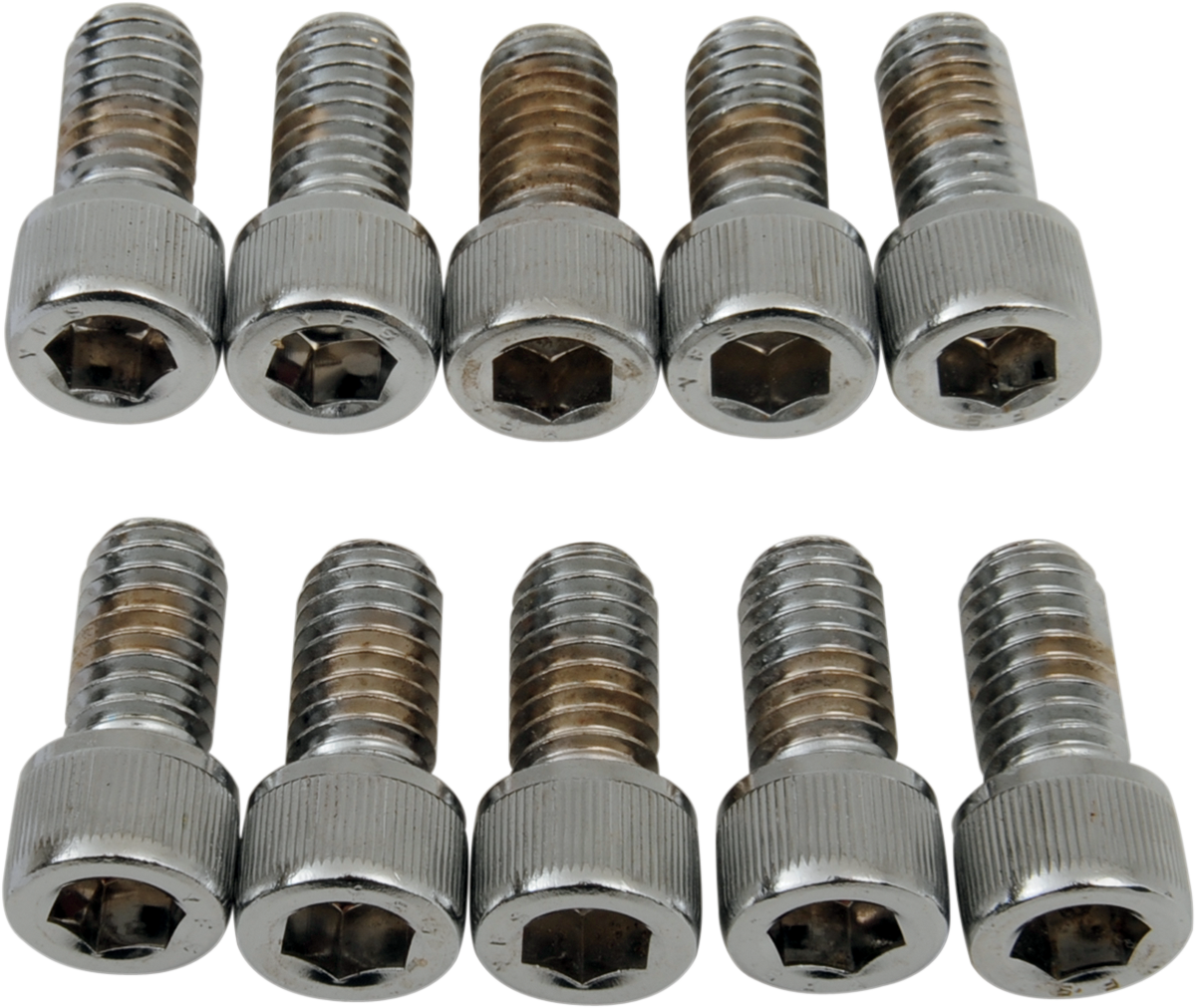 DRAG SPECIALTIES Bolts - Socket-Head - Knurled - 5/16-18 x 5/8" MPB214 - Cycle City Outdoors